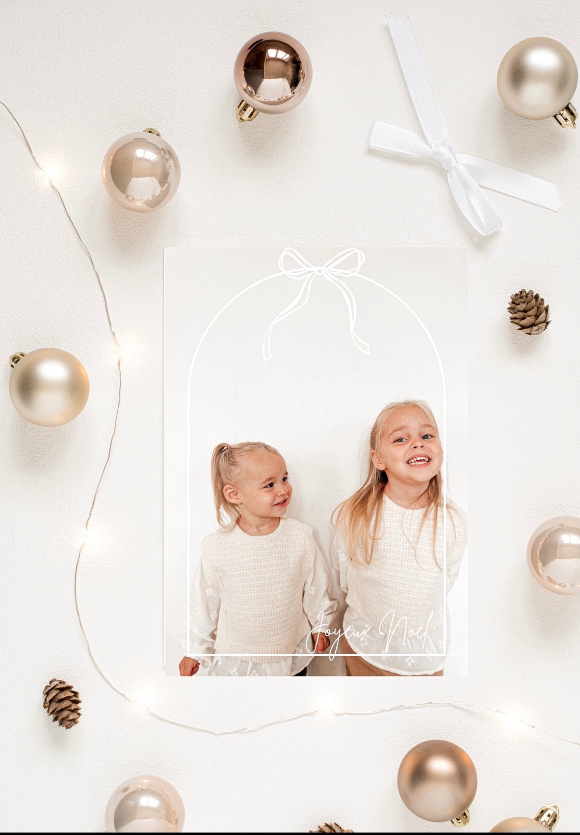 Carte de Noël - arche