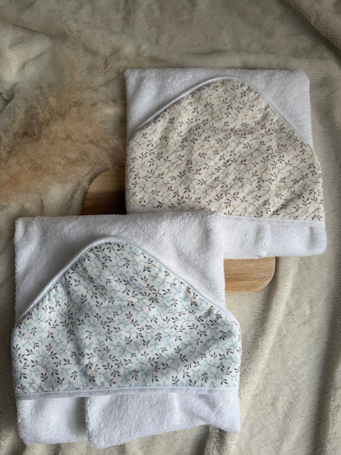 Cape de bain - feuille