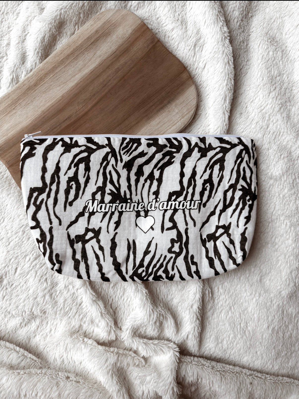 Trousse de toilette - zèbre