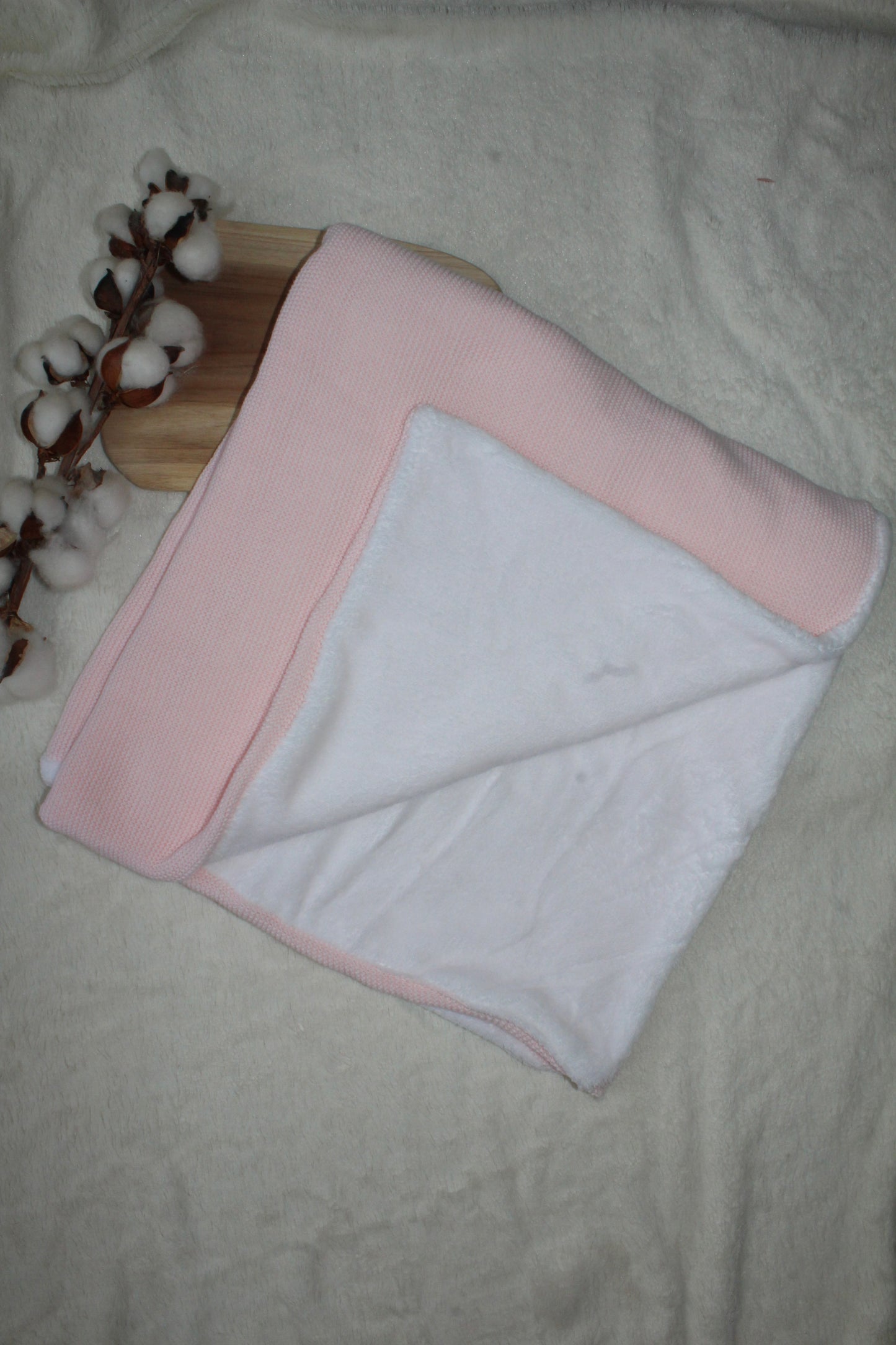 Couverture maille/polaire