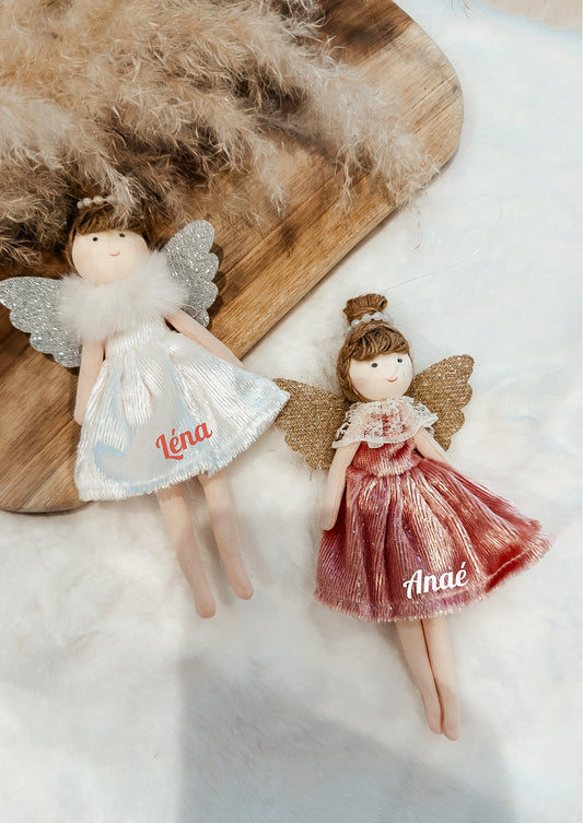 Suspension sapin - poupée ange