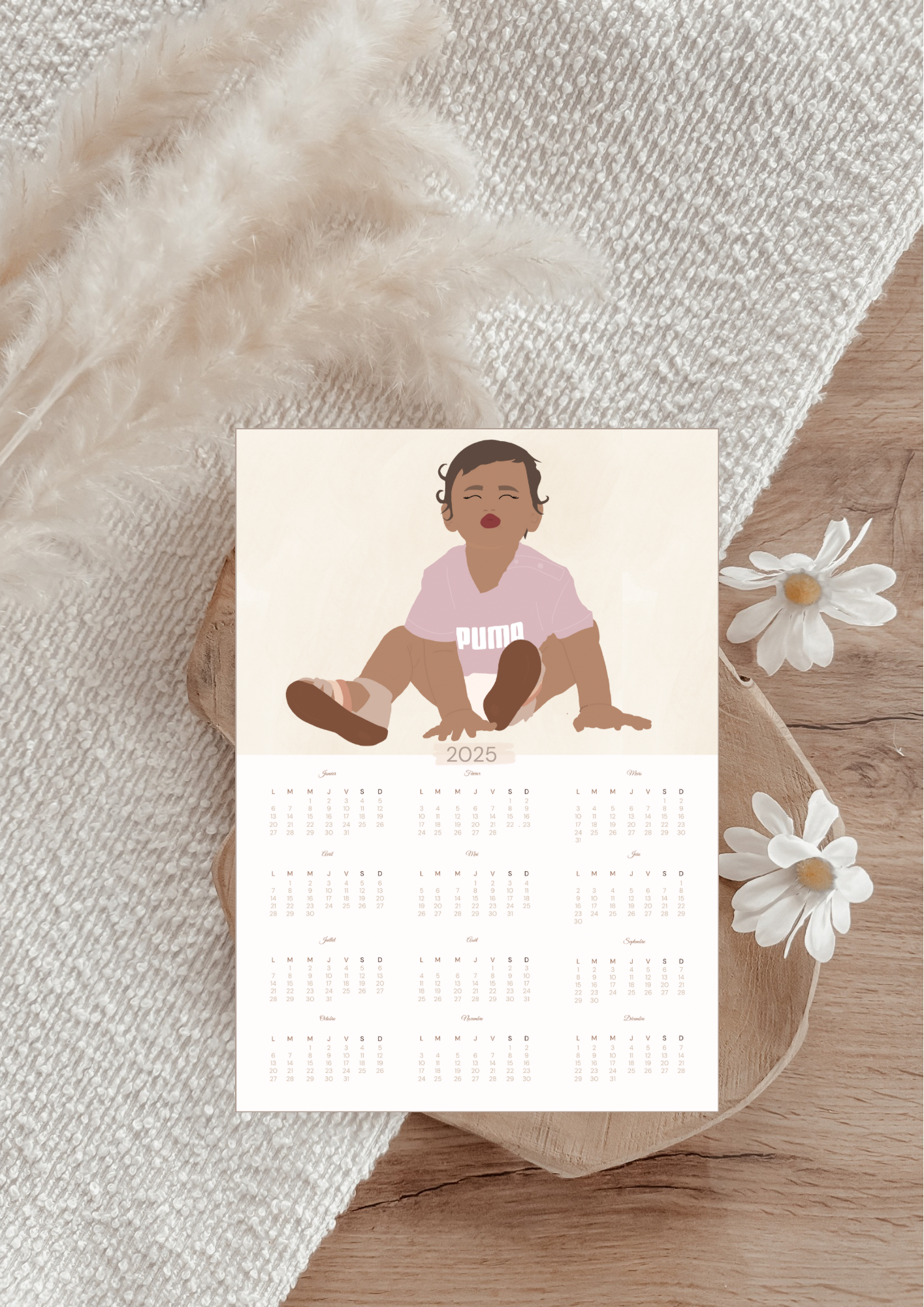 Calendrier illustration