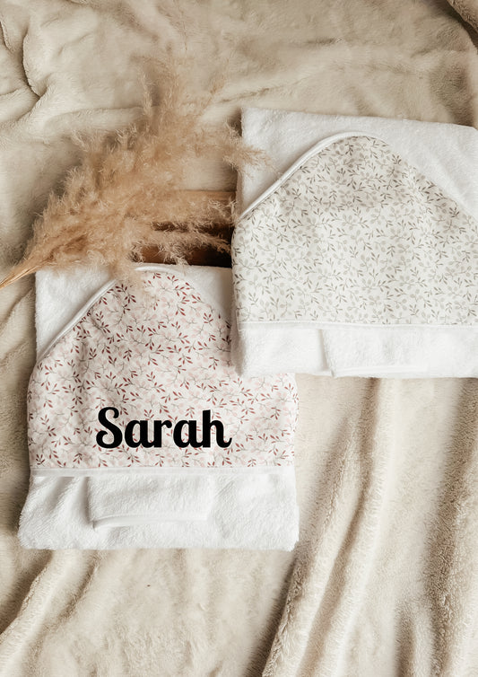 Cape de bain - feuille