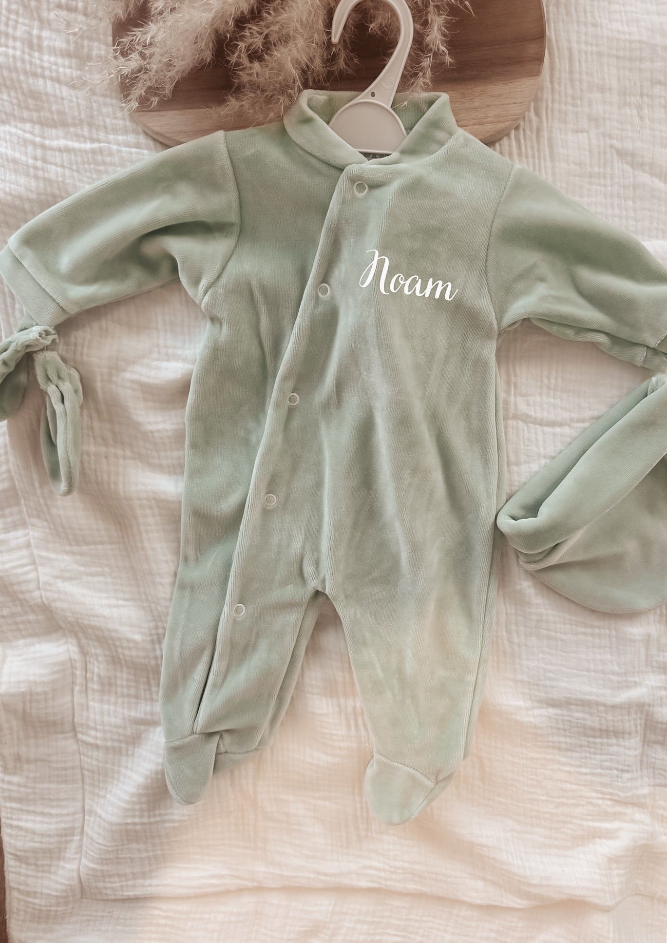 Ensemble 3 pièces - velours