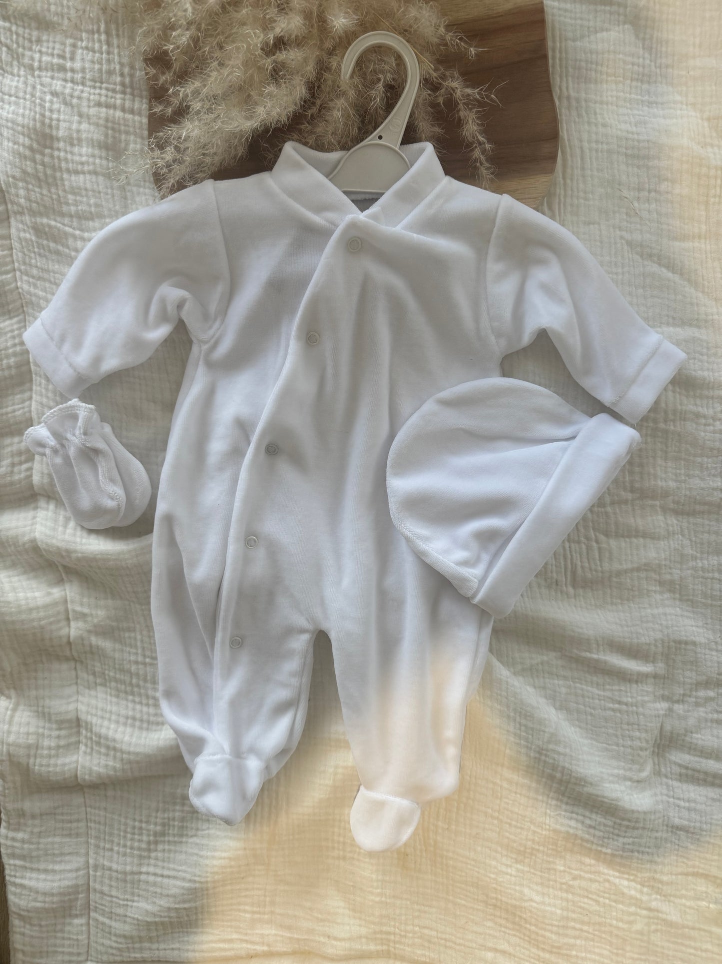 Ensemble 3 pièces - velours