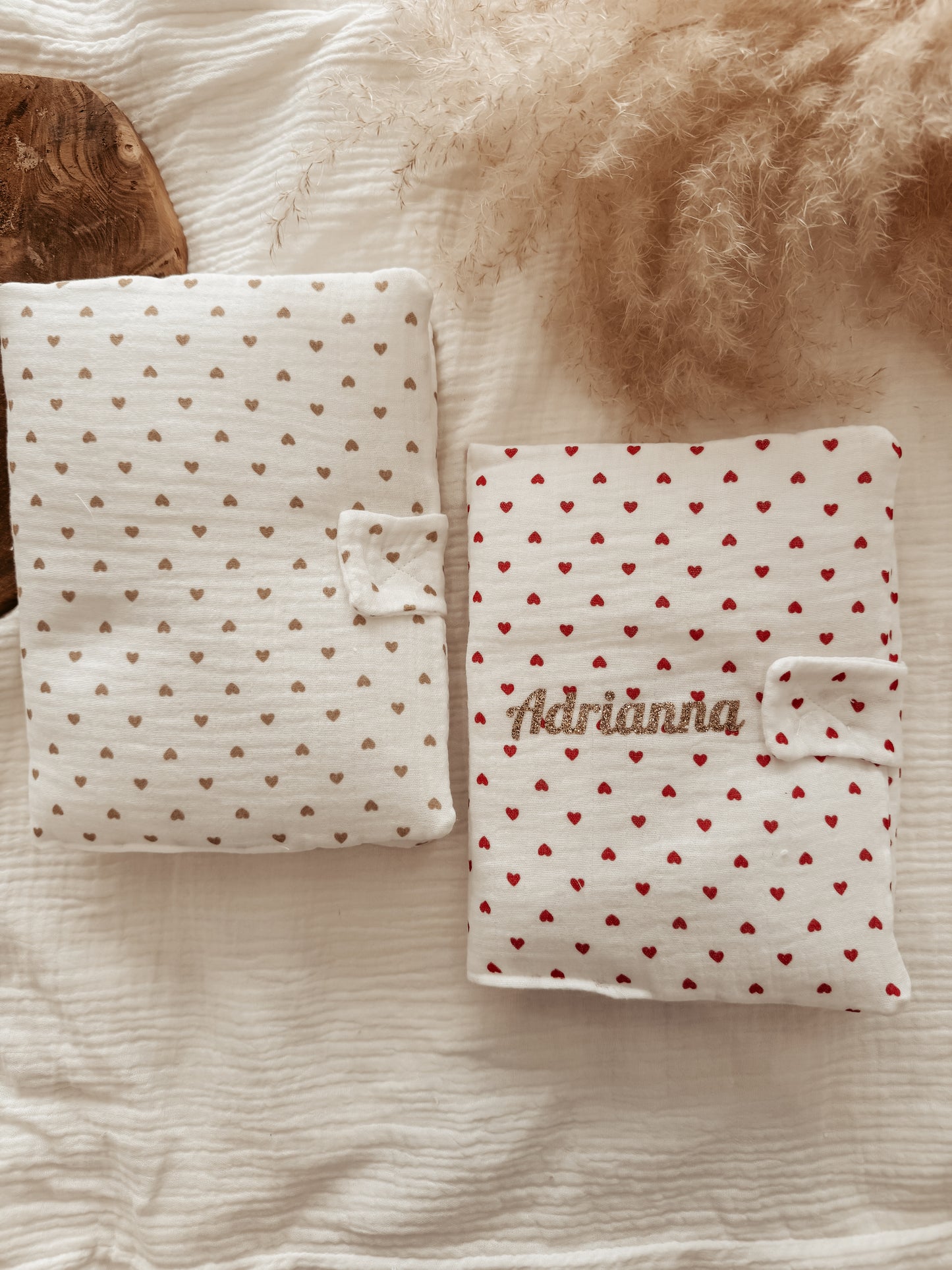 Protège carnet de santé - cœur