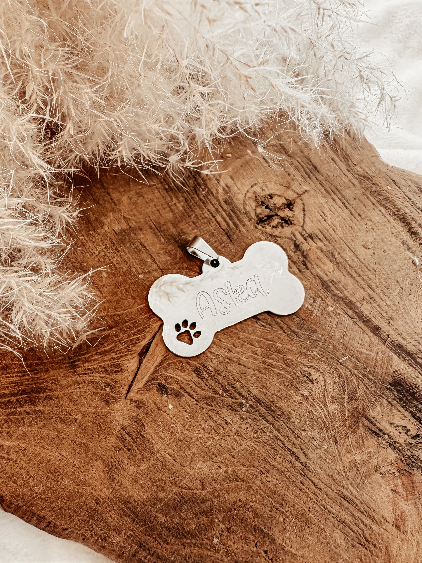 Médaillon - acier inoxydable