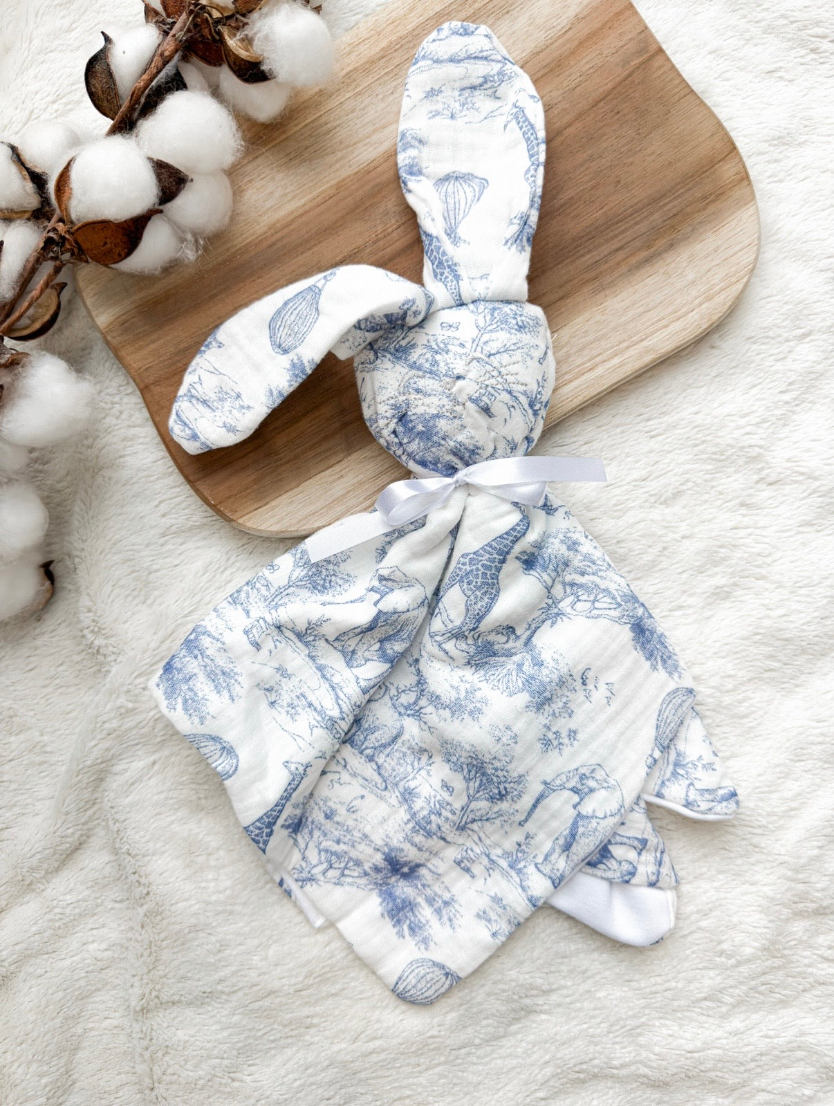 Doudou lapin - savane