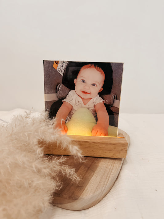 Cadre en acrylique lumineux