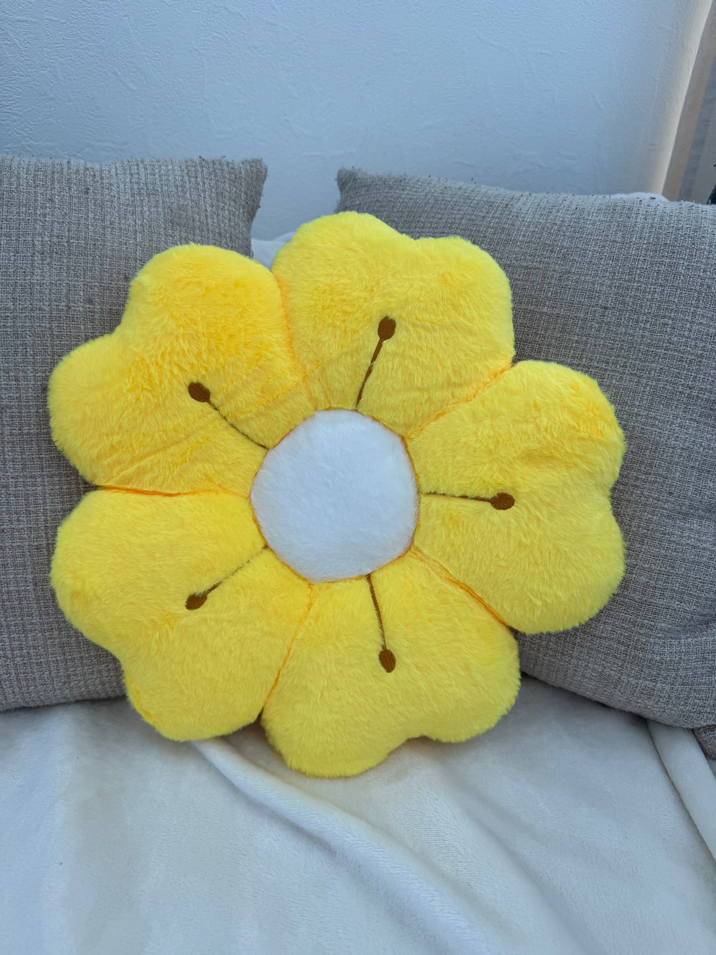 Coussin fleurs