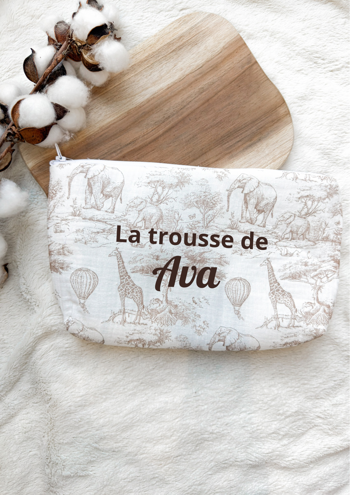 Trousse de toilette - savane