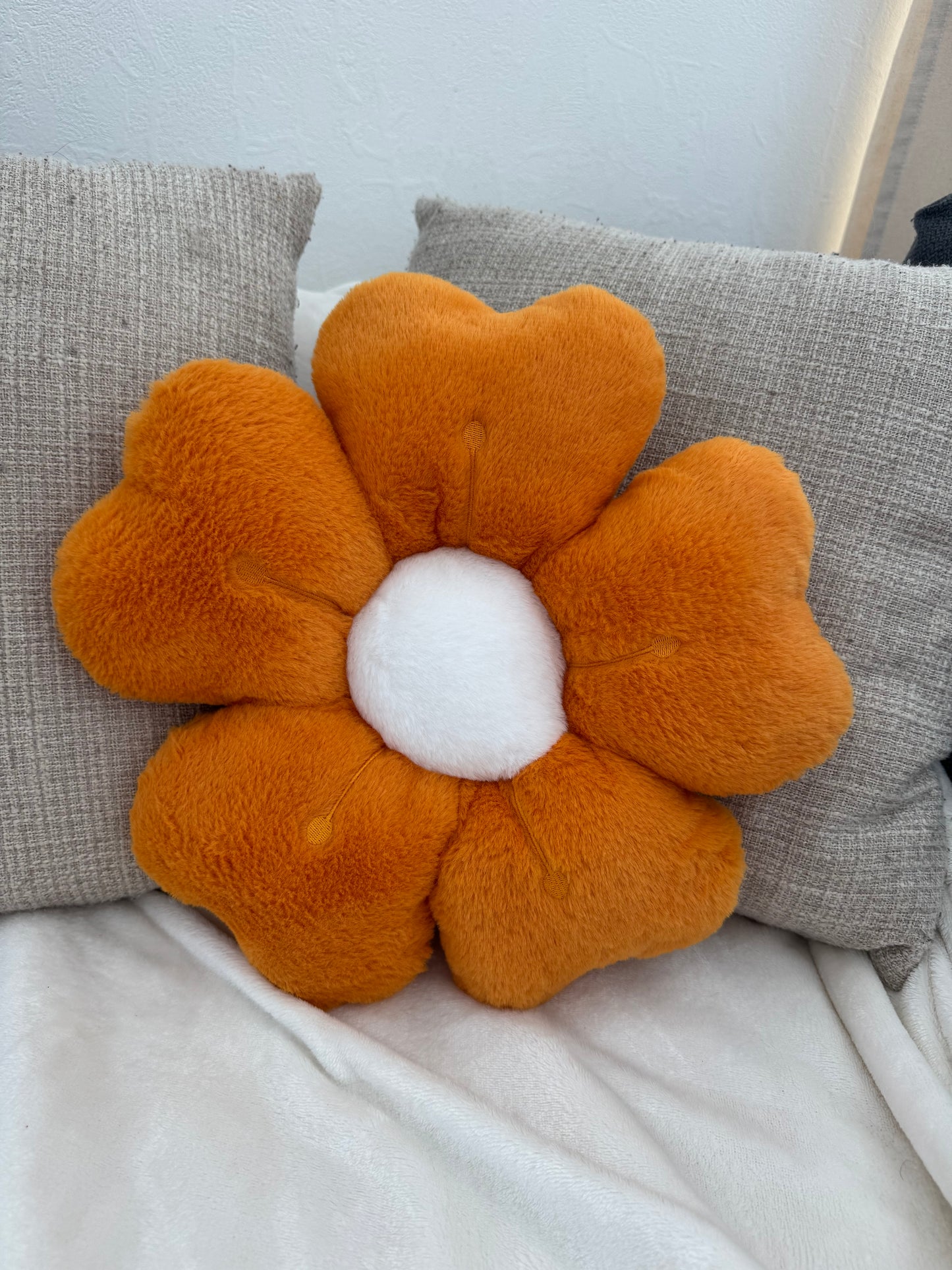 Coussin fleurs