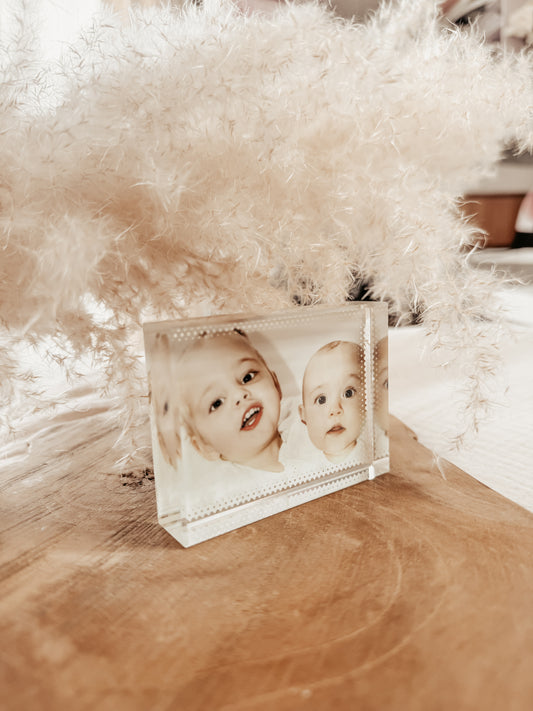 Bloc photo acrylique