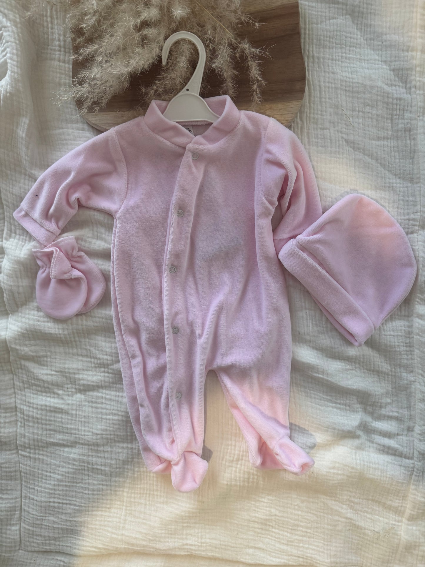 Ensemble 3 pièces - velours