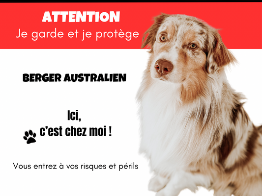 Plaque animaux - personnalisable