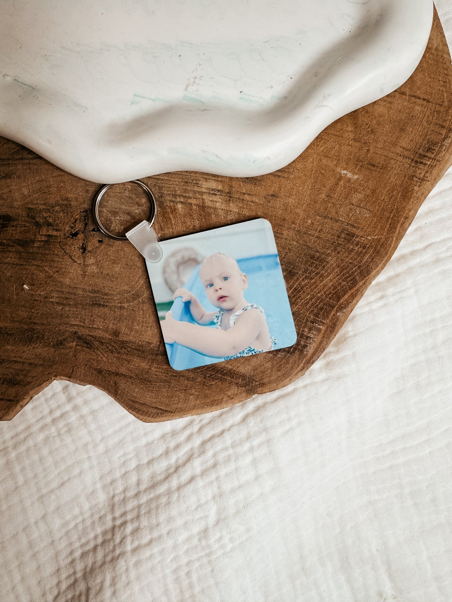 Porte clefs - carré