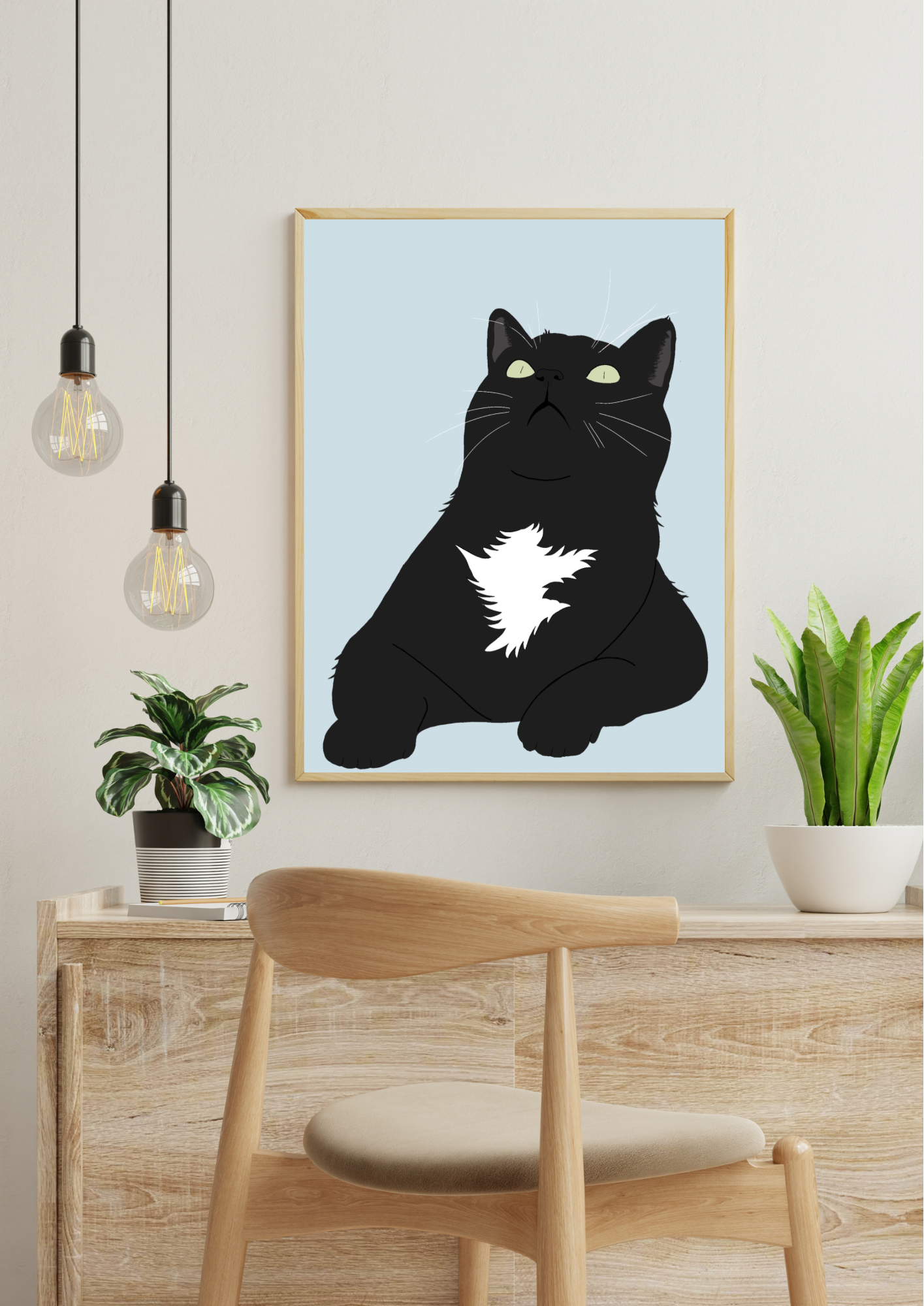 Illustration minimaliste - animaux